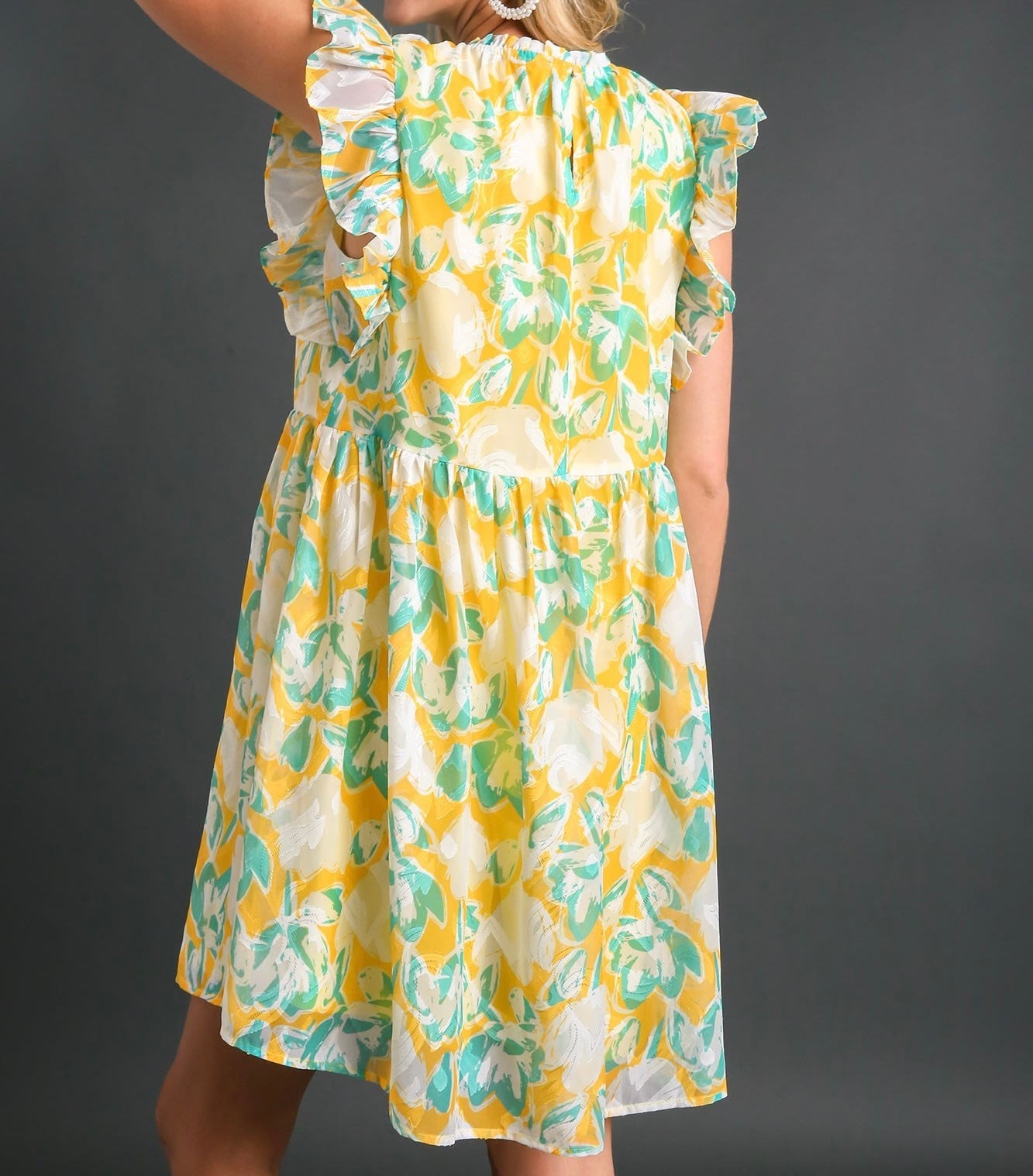 Citrus Garden Party Dress