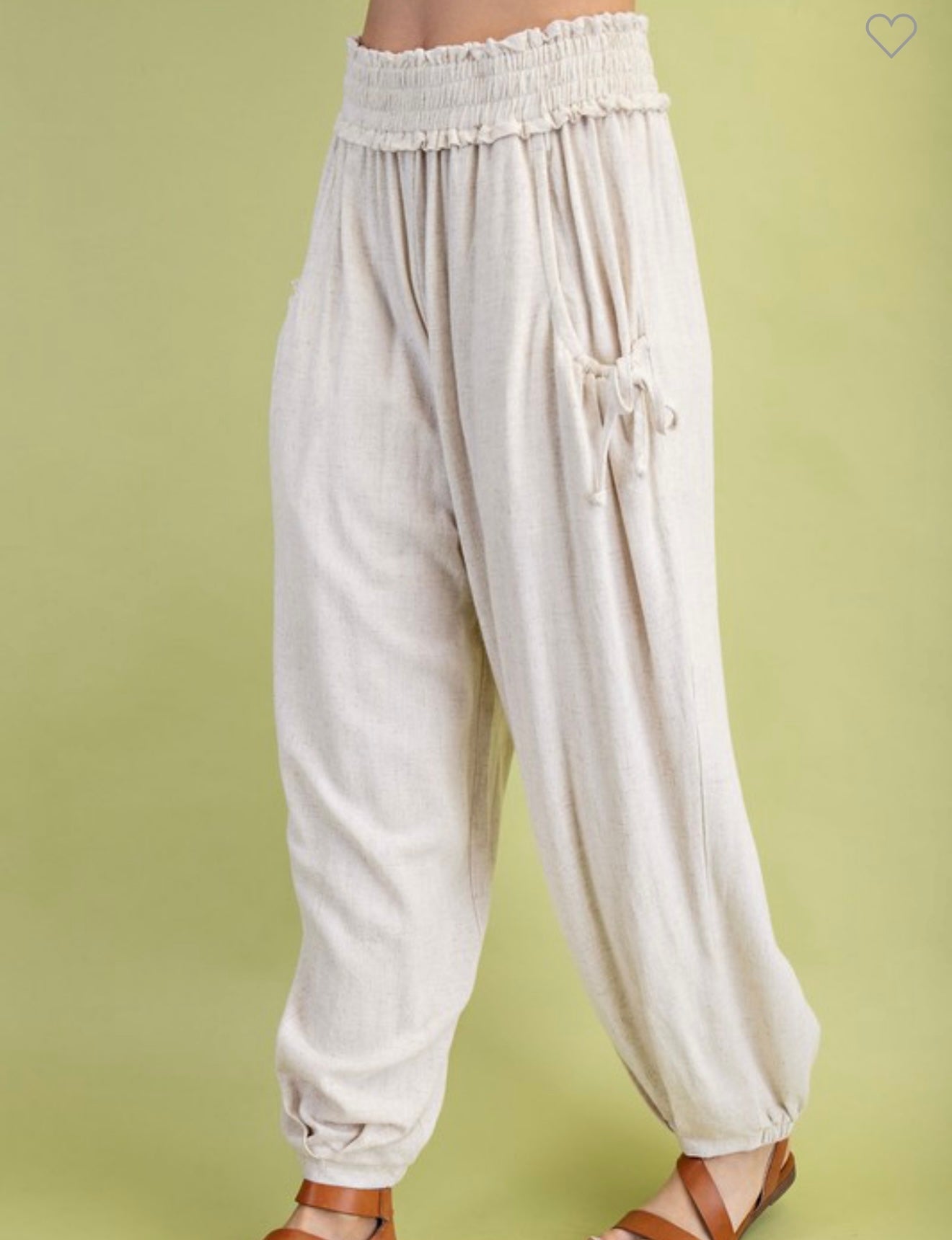 Linen Relaxed Fit Pants