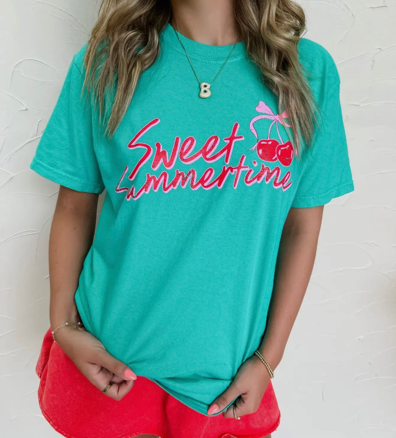 Sweet Summertime Cherry Tee