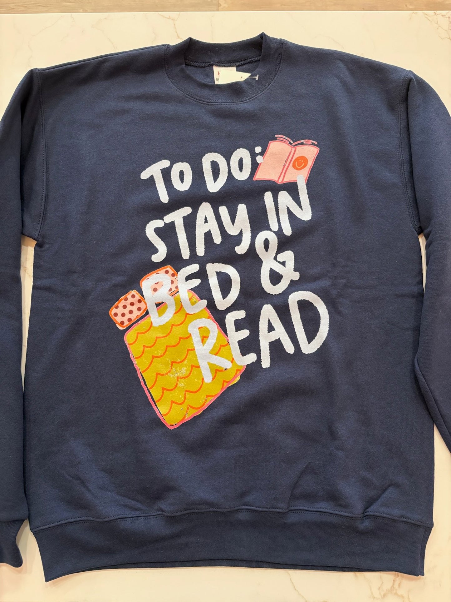 Stay In Bed Graphic Sweatshirt