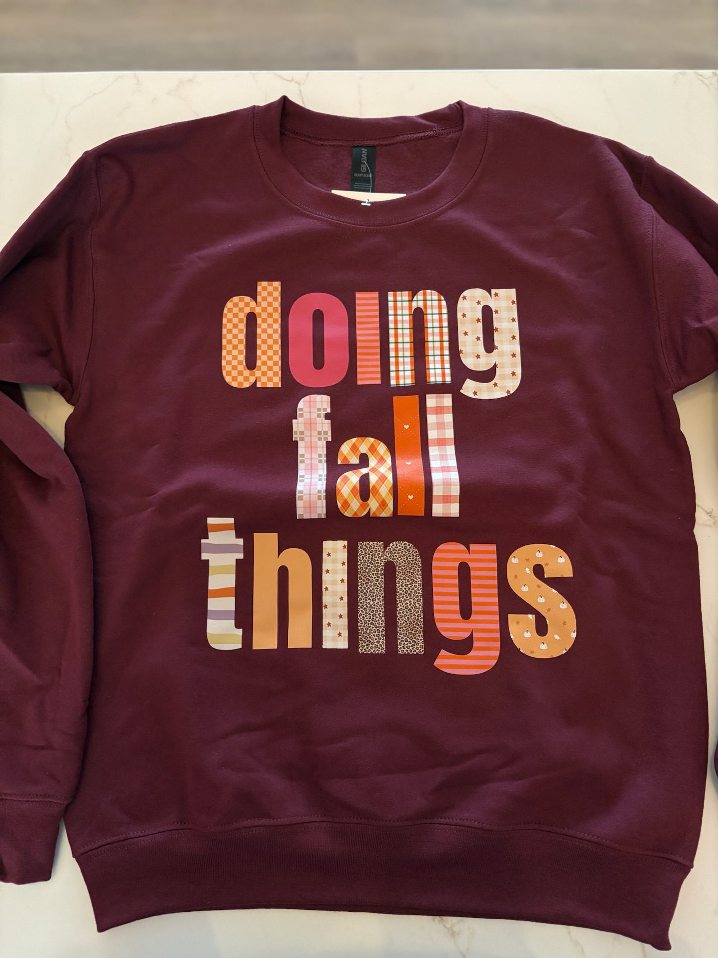 Doing Fall Things Graphic Sweatshirt