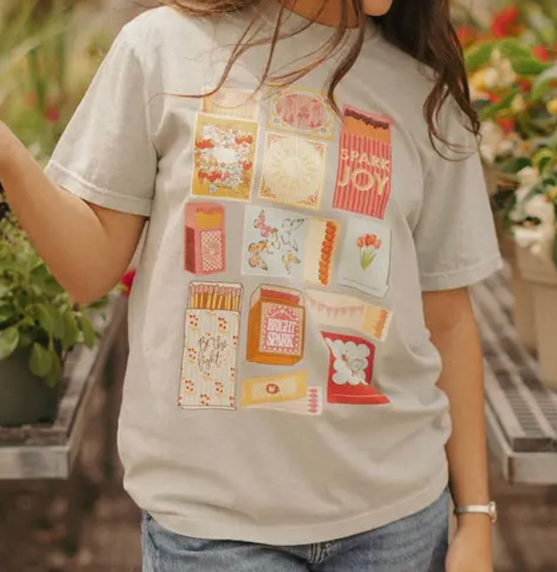 Spark Joy Matchbox Graphic Tee