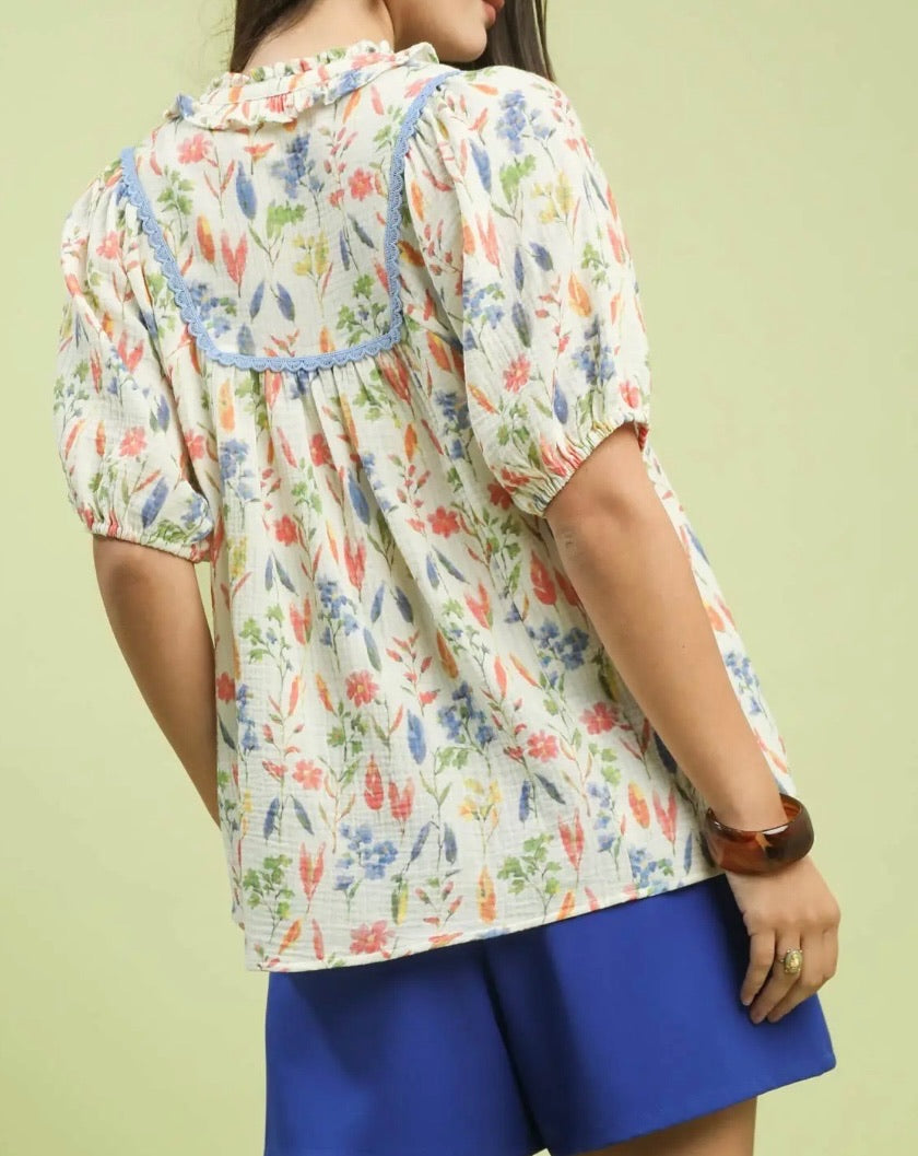 The Hand-Picked Bouquet Top