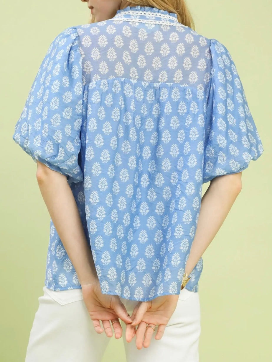 The Stillwater Floral Top