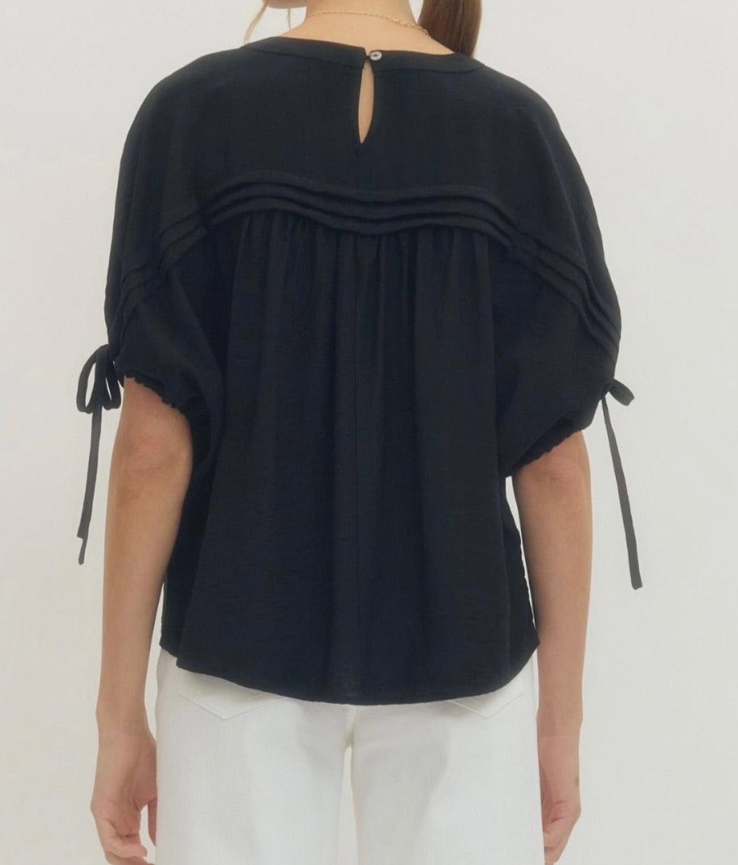 Firefly Hour Tie Sleeve Top