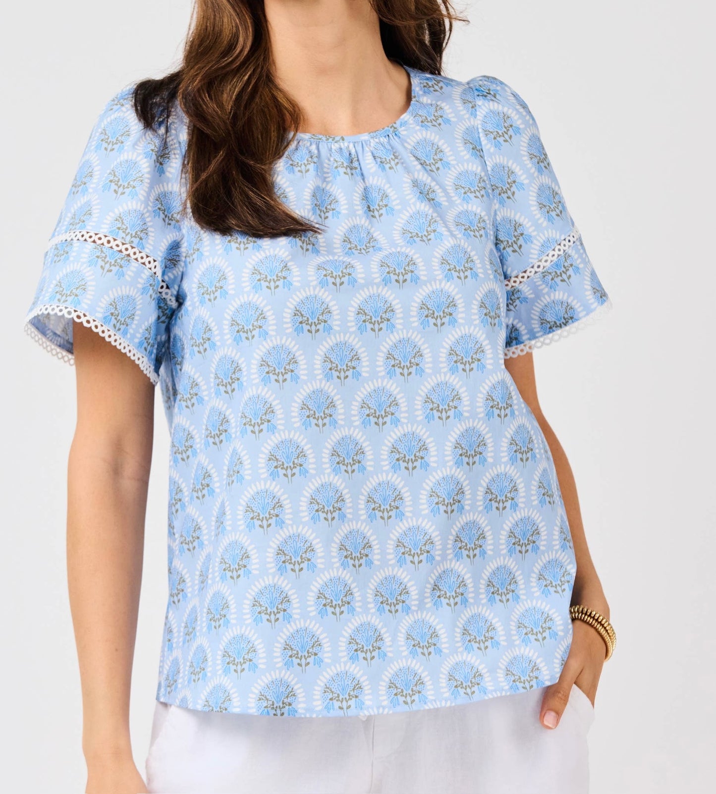 Skylark Stitch Top