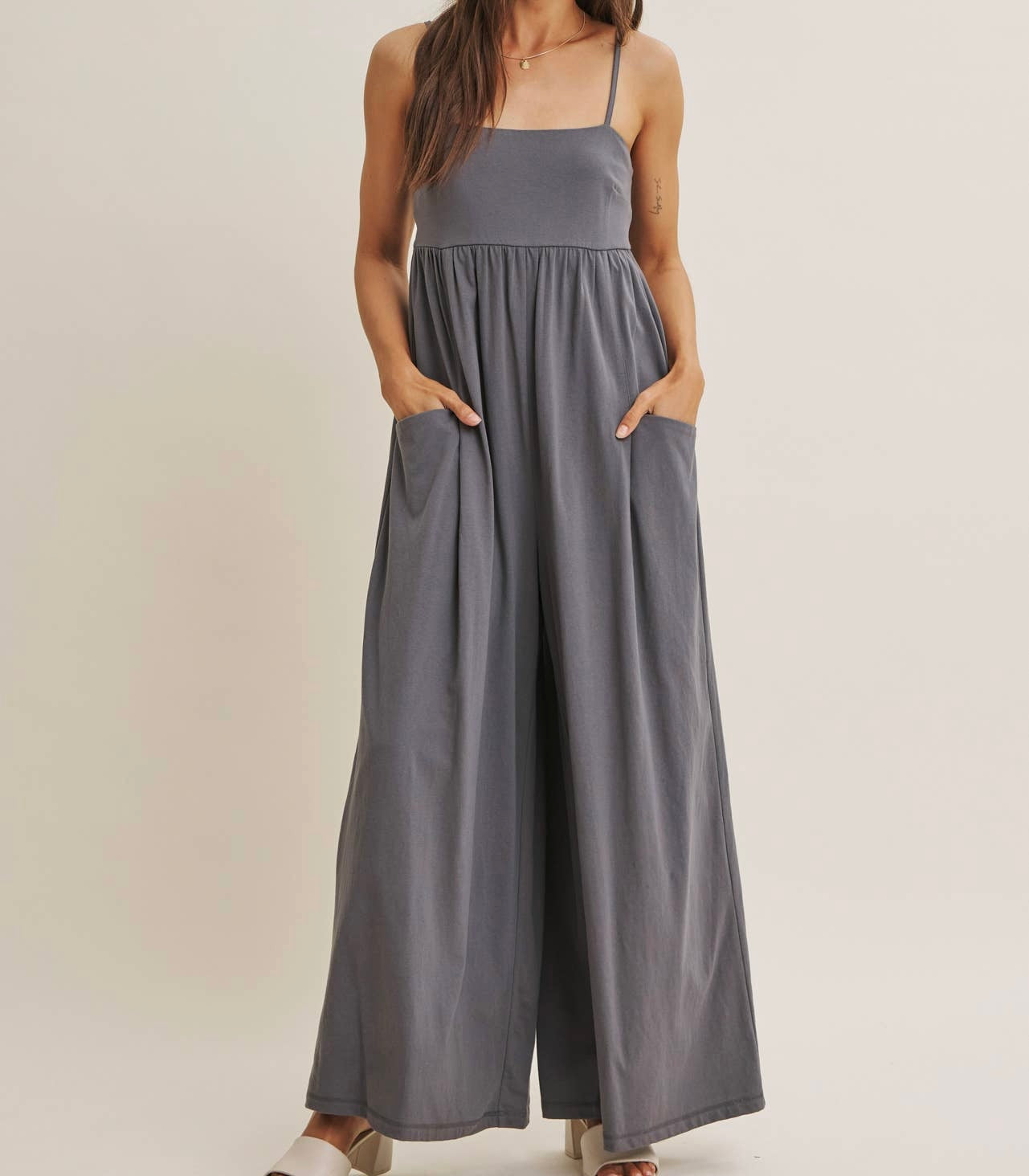 Effortless Days Wide Leg Jumpsuit