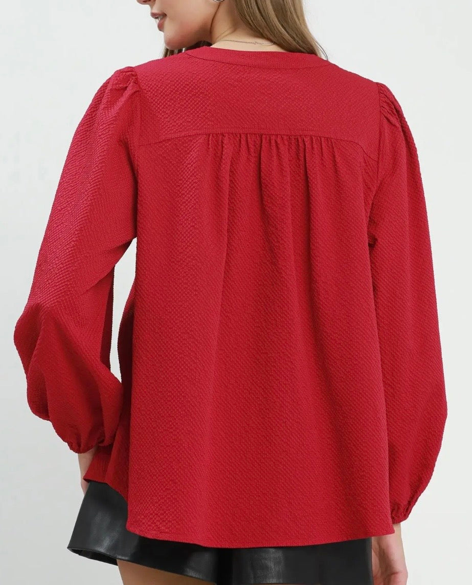 Ruby Harvest Top