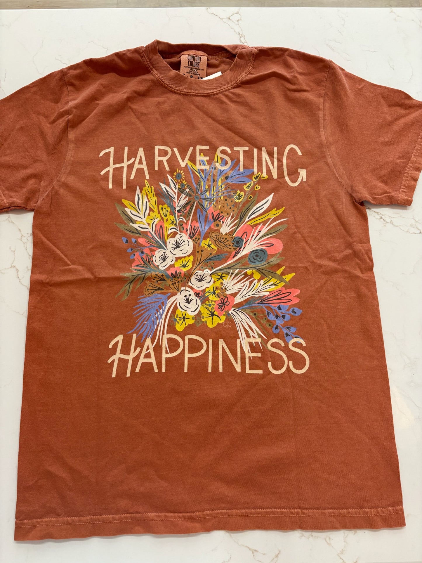 Harvesting Happiness Graphic Tee