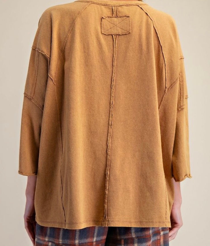 Love Patch Relaxed Fit Top