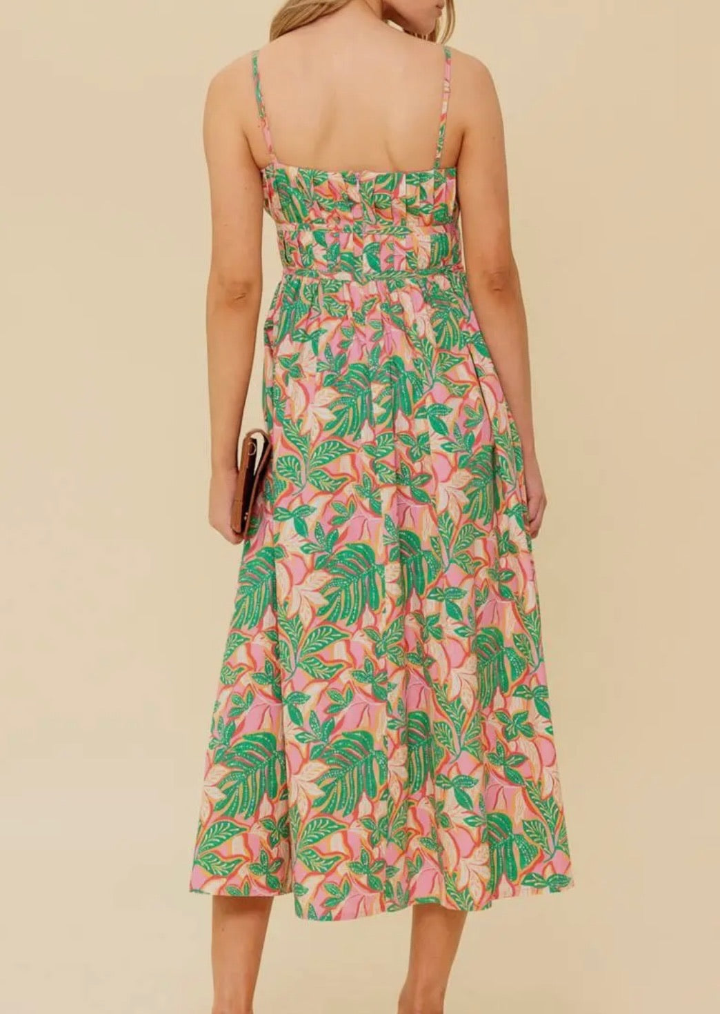 Palm Springs Paradise Midi Dress