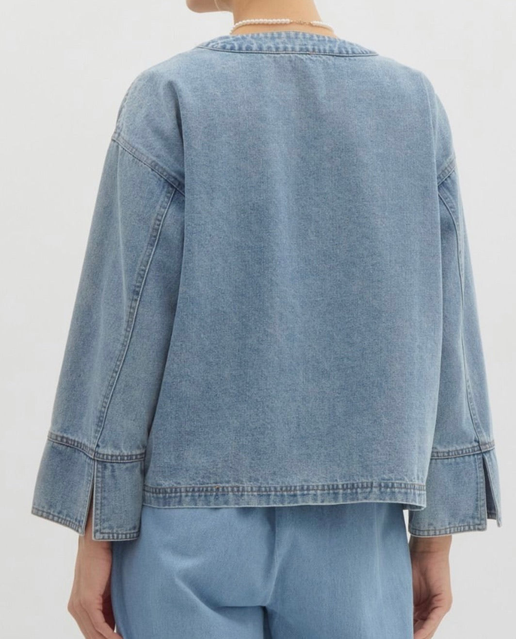 Knot Your Average Denim Jacket