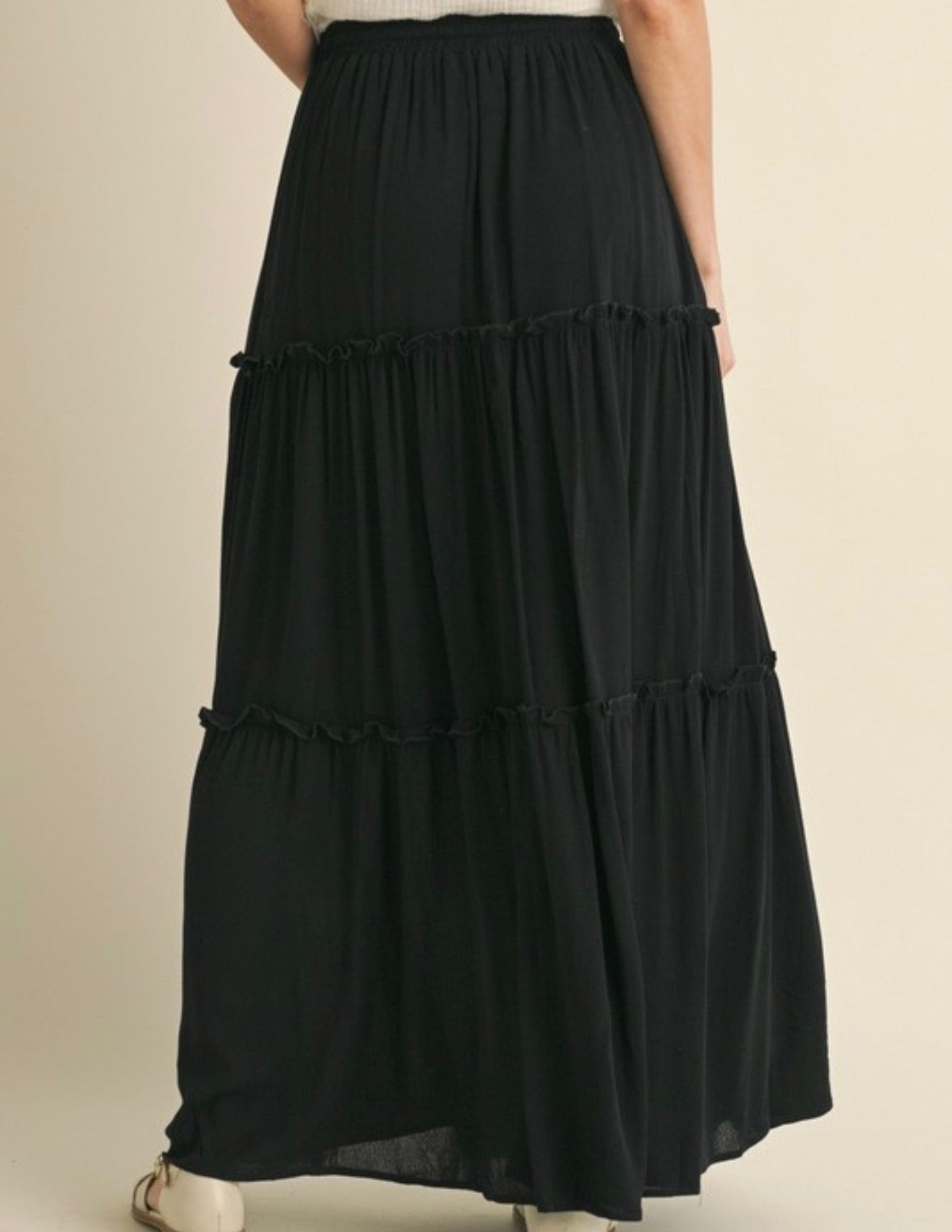 Go-To Black Maxi Skirt