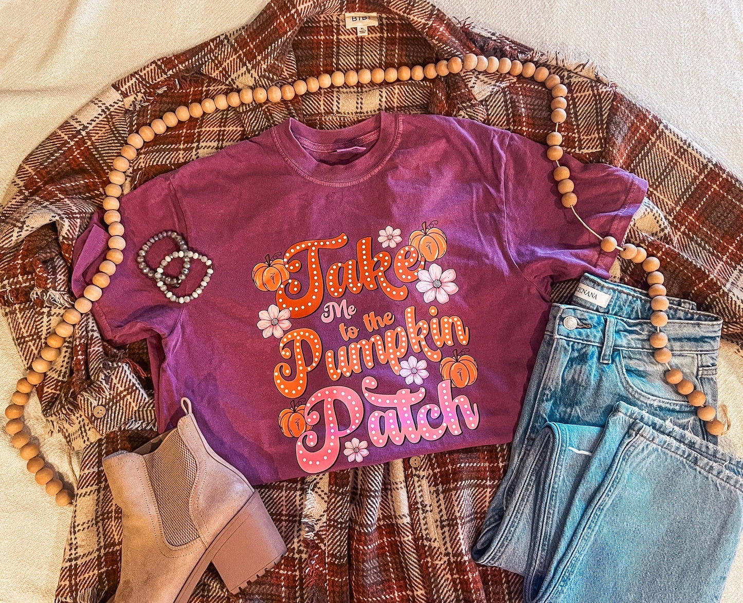 Take Me To The Pumpkin Patch Graphic Tee