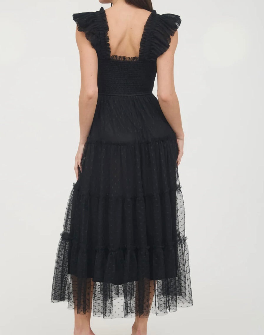 The Wednesday Tiered Midi Dress