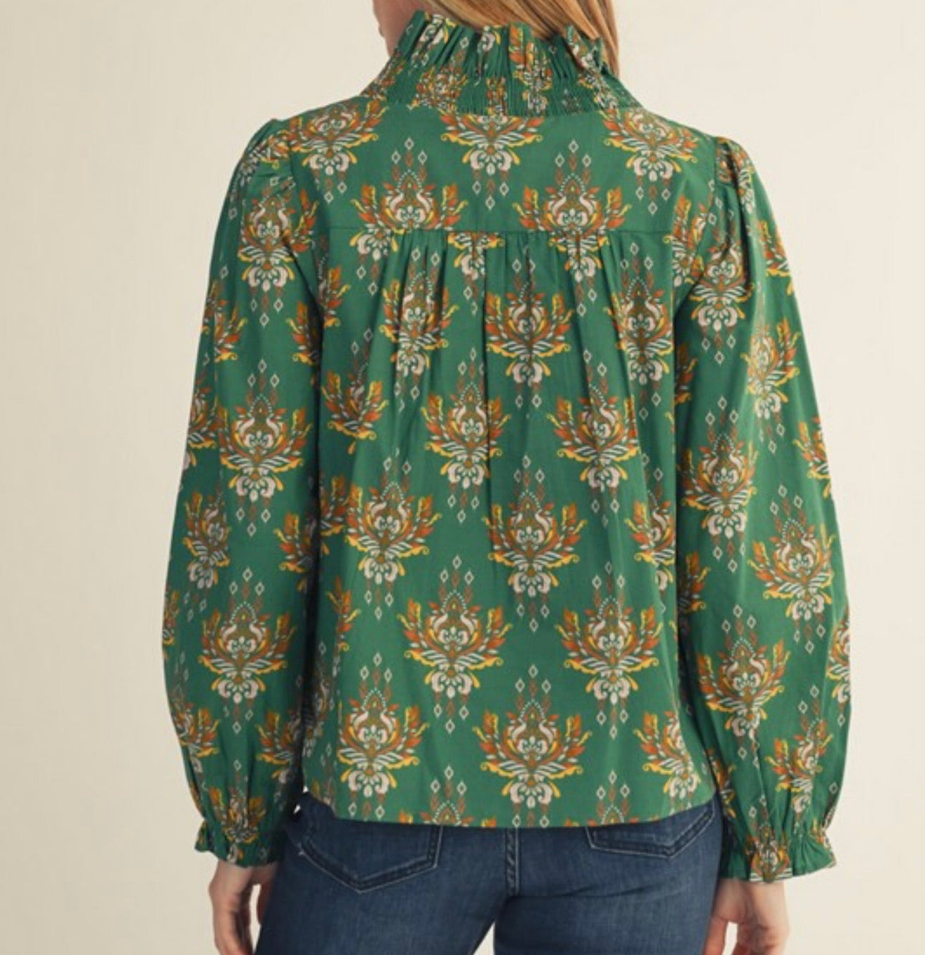 Vintage Vogue Editorial Top