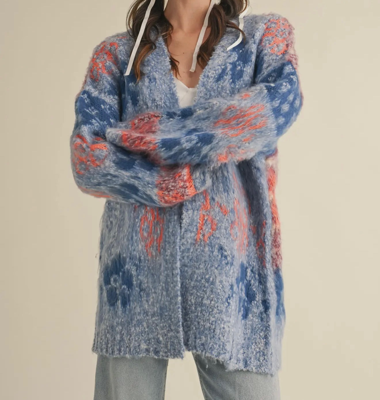 Eskimo Kisses Fuzzy Cardigan