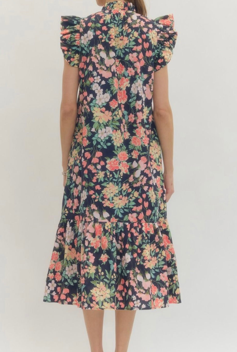 The First Bloom Midi Dress