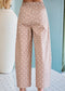 Polka Dot Wide Leg Pants