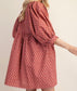 Mulled Rose Mini Dress