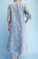 Porcelain Petals Eyelet Dress