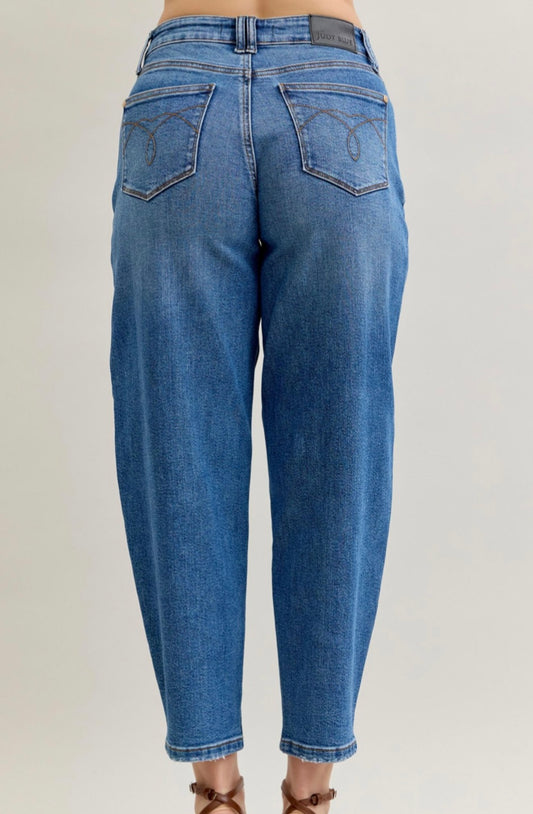 Judy Blue High Waisted Barrel Jeans - 881012