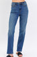 Judy Blue High Waisted Straight Fit Jeans - 8601