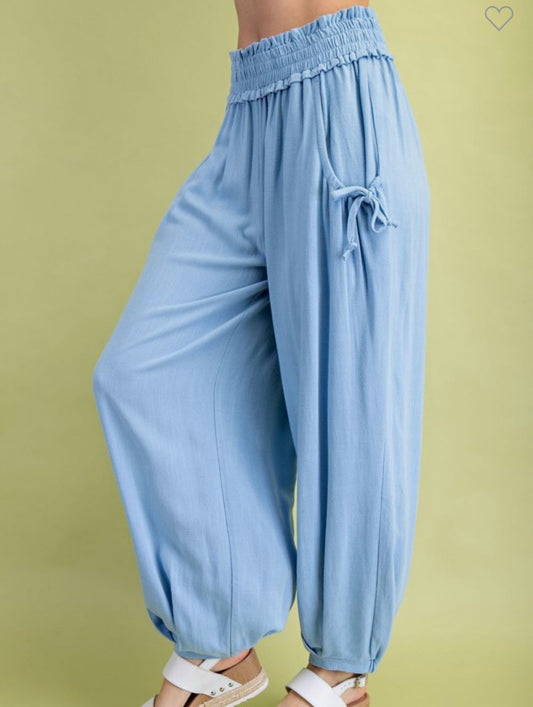 Linen Relaxed Fit Pants