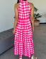 Poolside Picnic Gingham Dress