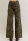 Judy Blue Leopard Retro Wide Jeans