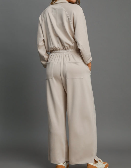 Luxe Wide Leg Jumpsuit