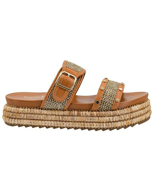 Corkys Walk Of Shame Raffia Sandals