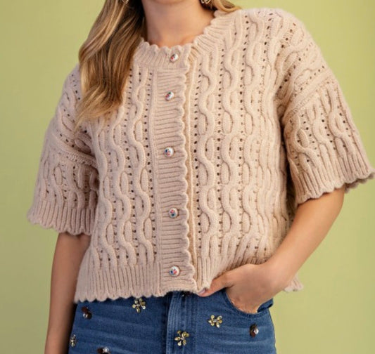 Buttercream Bauble Cardigan