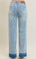 Judy Blue Mid Rise Release Hem Wide Jeans - 88935