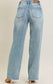 Judy Blue High Waisted Destroy & Knee Patch Straight Jeans - 88928