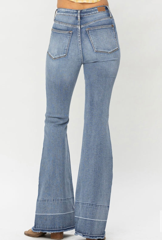 Judy Blue High Waisted Tummy Control Flare Jeans