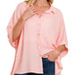 Coastal Striped Short Sleeve Button Down Shirt