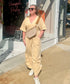 Washed Soft Terry Jumpsuit