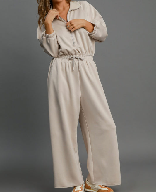 Luxe Wide Leg Jumpsuit