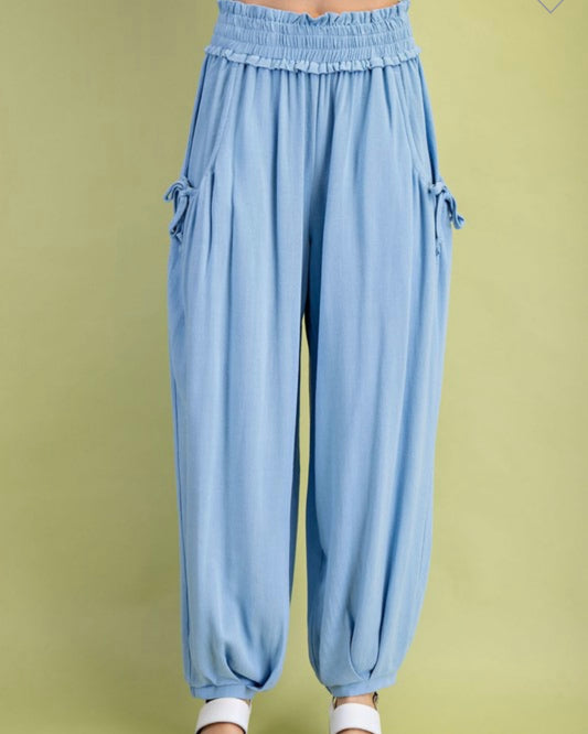 Linen Relaxed Fit Pants