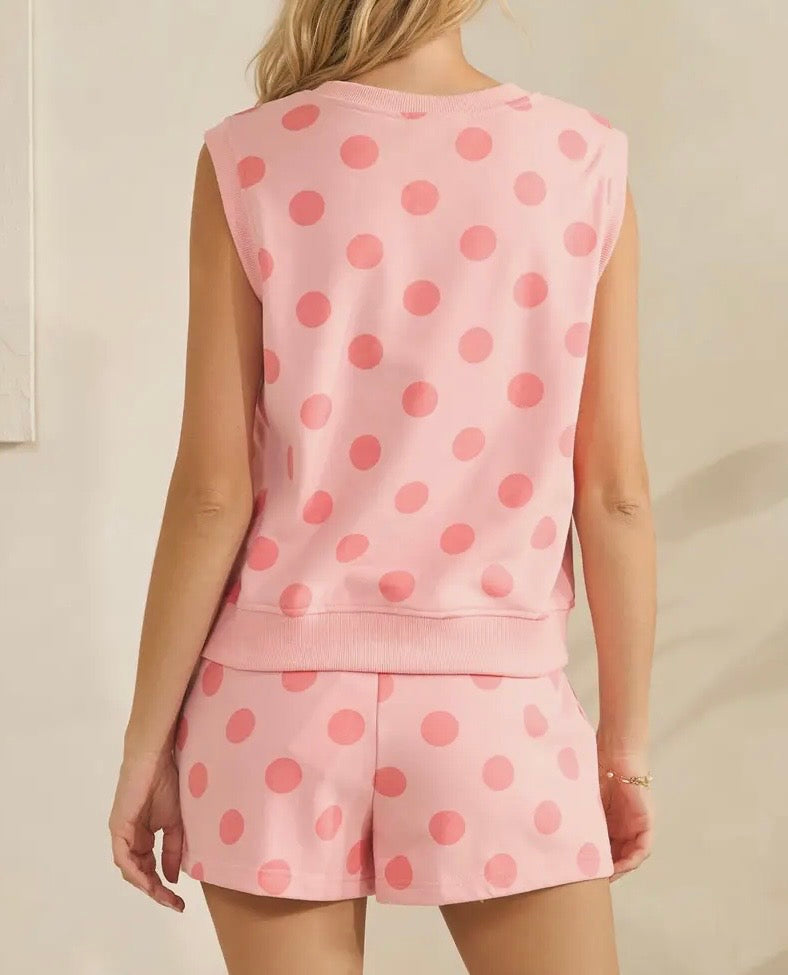 Coastal Polka Dot Set