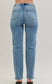 Judy Blue High Waisted Medium Wash Straight Fit Jeans - 8602