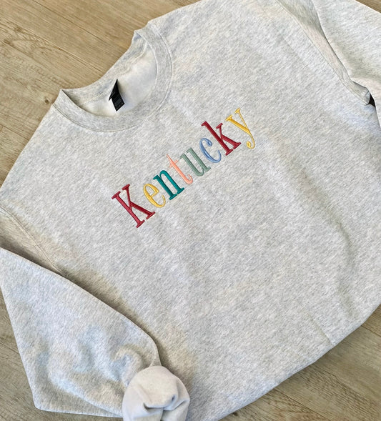 Kentucky Embroidered Sweatshirt