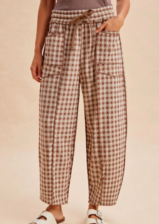 Sunday Stroll Gingham Pants