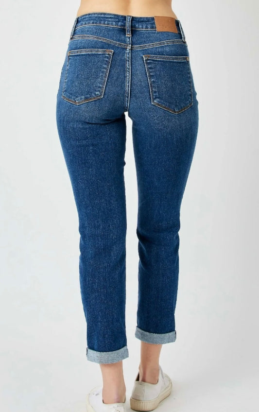Judy Blue Distressed Slim Jeans - 82607