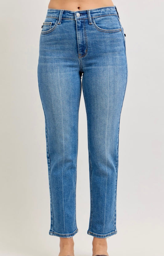 Judy Blue High Waisted Ankle Straight Jeans - 82714