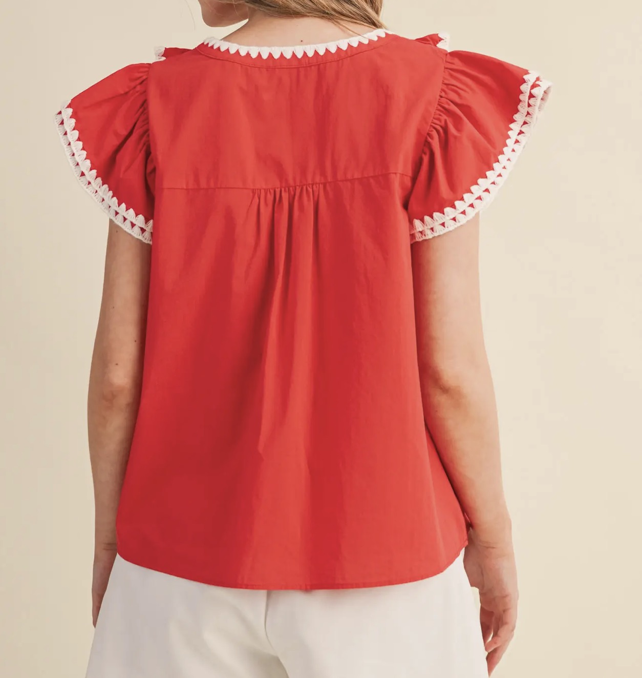 Red Ribbon Romance Top