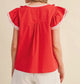 Red Ribbon Romance Top