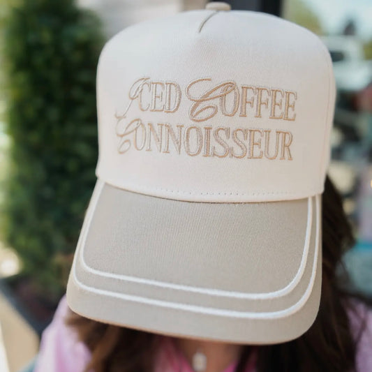Iced Coffee Connoisseur Trucker Hat