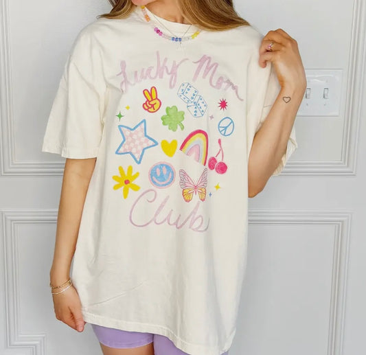 Lucky Mom Club Tee